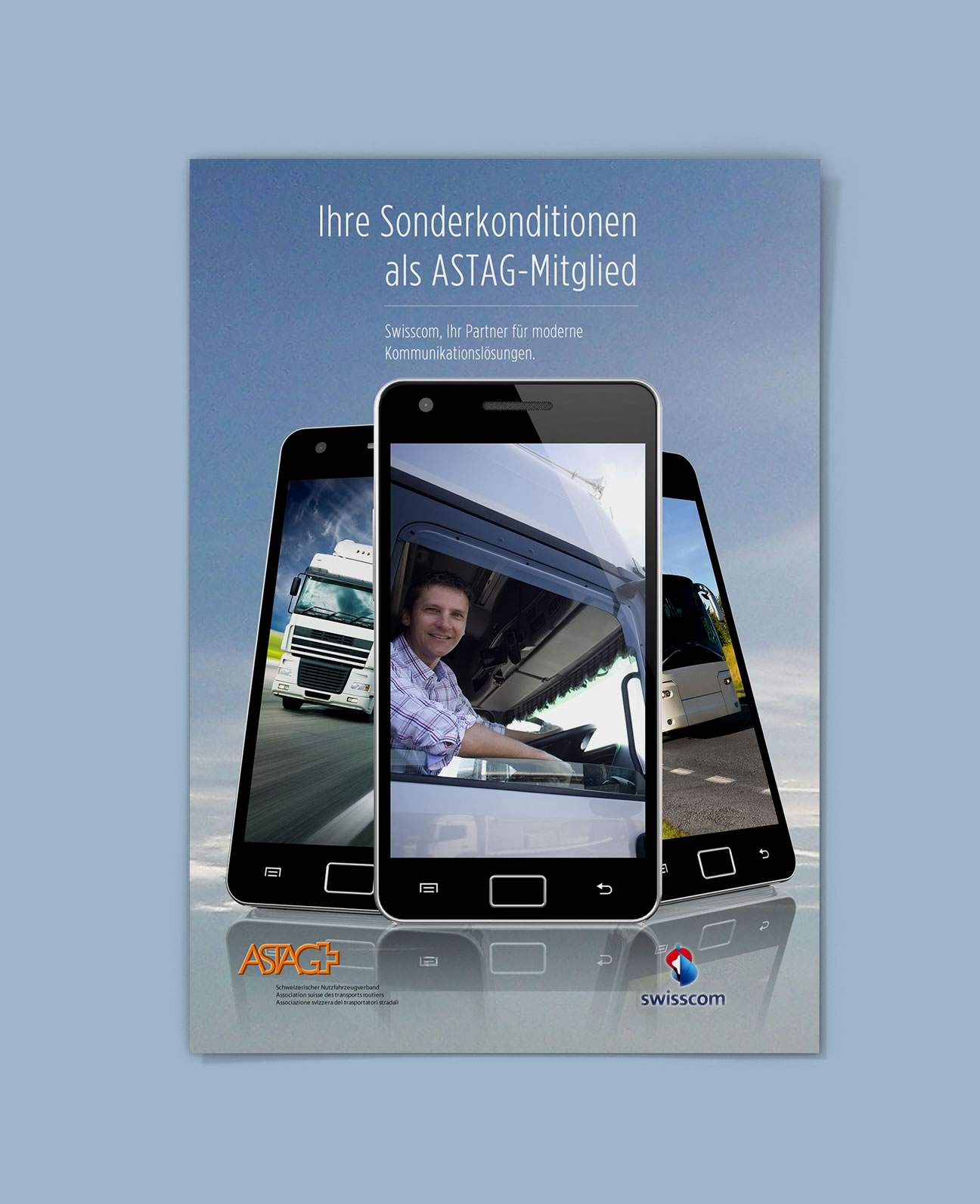 Flyer ASTAG Blaue Variante